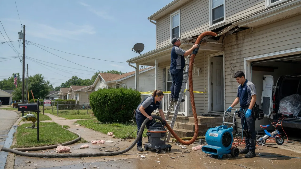 Water Damage Restoration in Green Mountain, NC near me